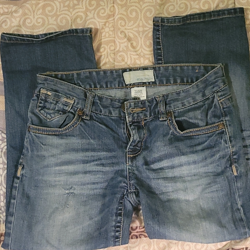 Maurices cropped jeans
